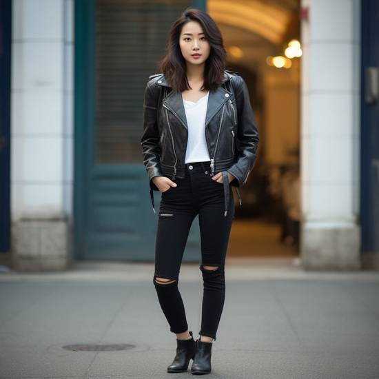 牛仔褲配皮鞋好看嗎,牛仔褲配皮鞋的時尚美學(xué),穿出優(yōu)雅氣質(zhì)