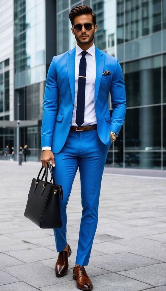 藍(lán)色褲子配什么顏色上衣好看,藍(lán)色褲子最佳上衣顏色搭配美觀指南